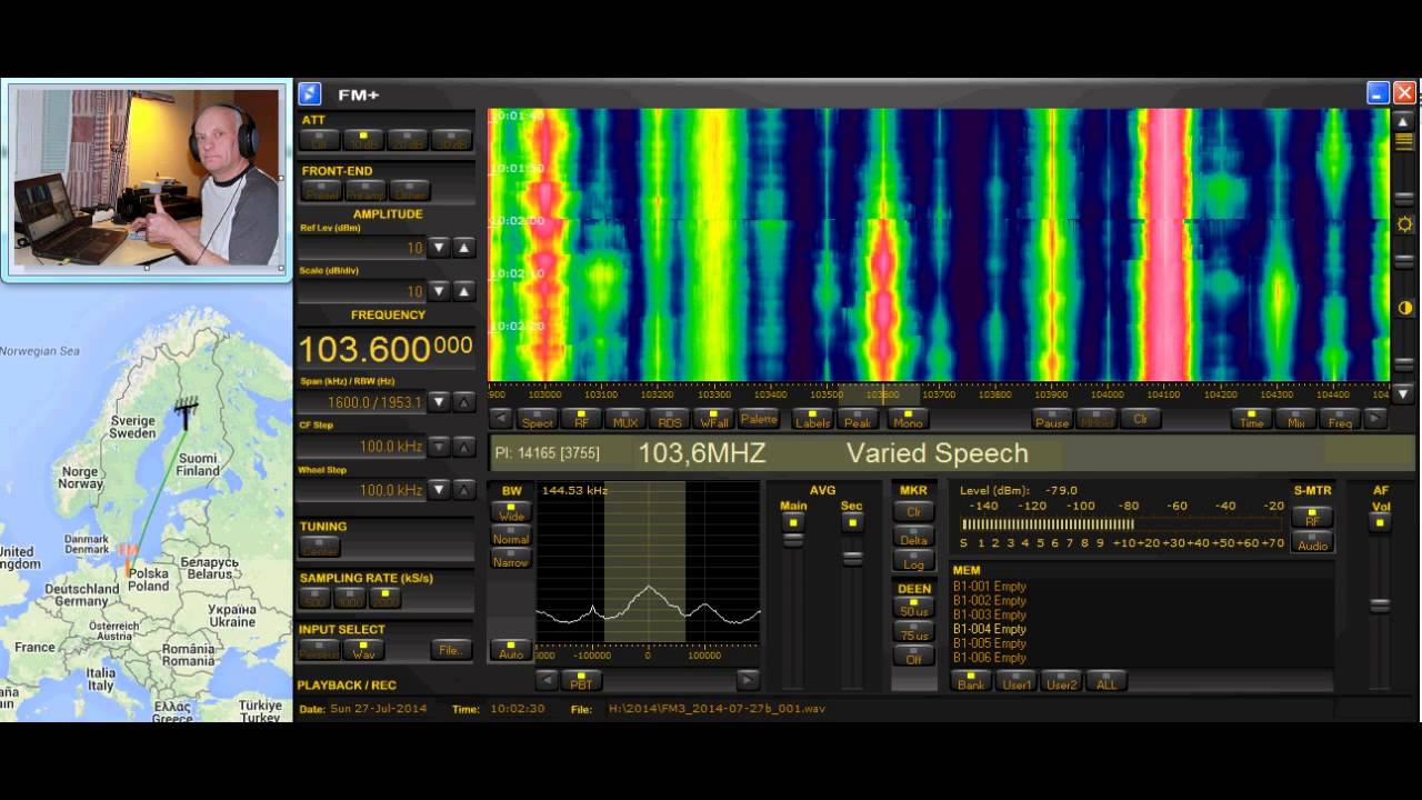 Radio Merkury słyszane w Finlandii