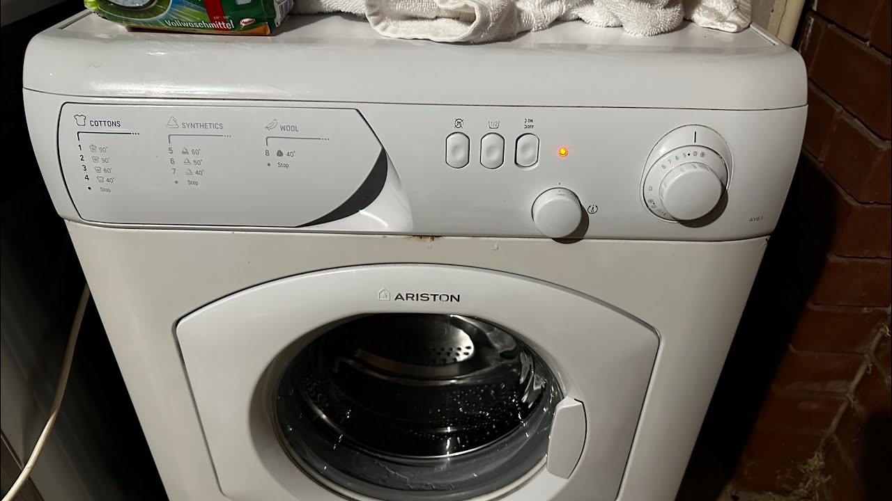 Ariston AV61 Induction Washer - Cottons 70°C
