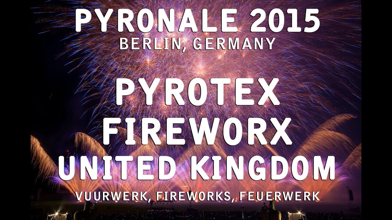 Pyronale 2015: Pyrotex - United Kingdom - England - Fireworks - Feuerwerk