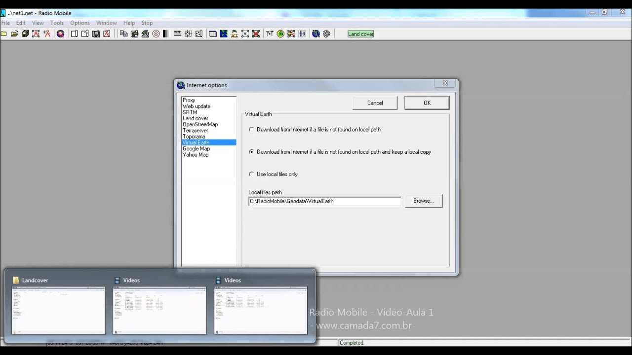 Curso Completo: Radio Mobile. Video aula 1