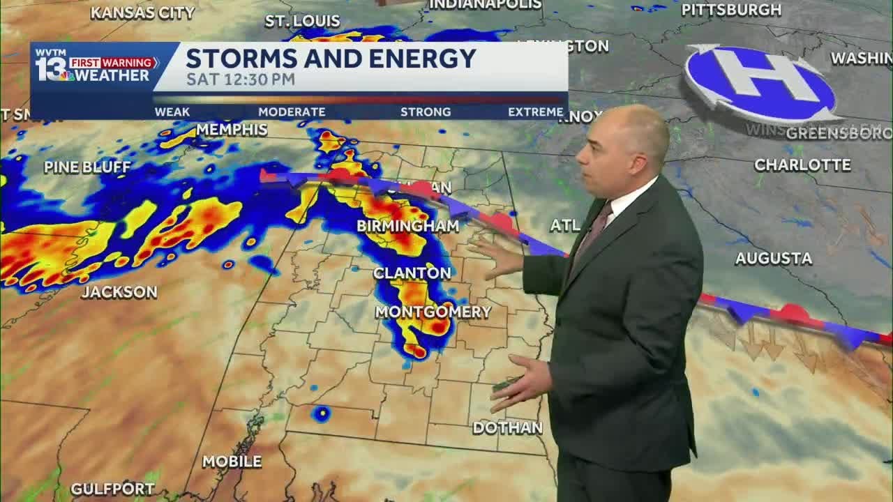 Tracking Storms: Alabama's forecast brings more heavy rain, flash flooding through the weekend fo...