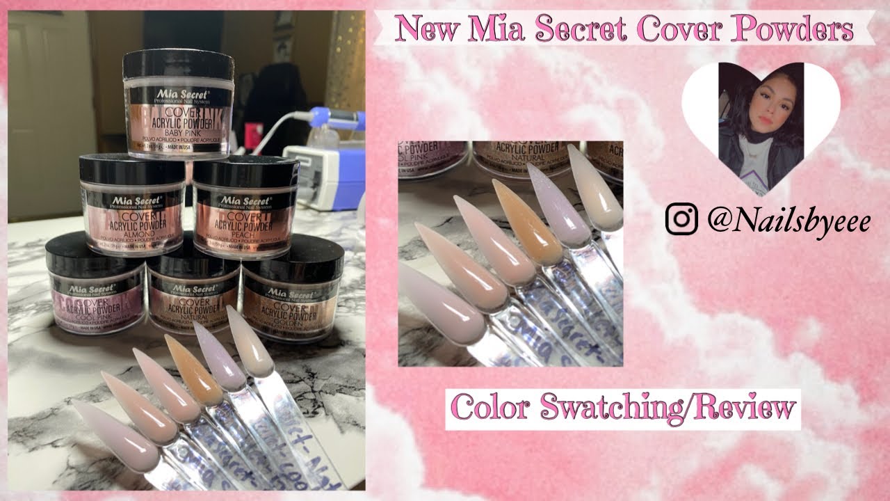 New Mia Secret Cover Powders