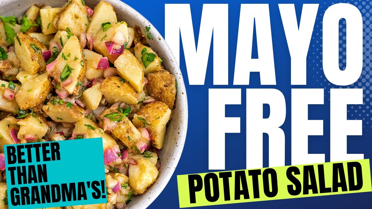 Mayo Free Potato Salad: Simple, Delicious and Better Than Grandma's (Moroccan Potato Salad)