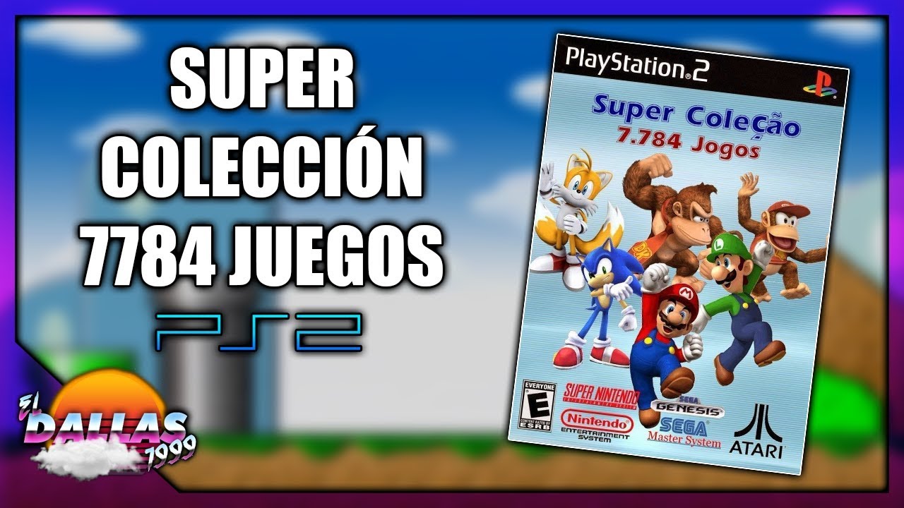 SUPER COLECCIÓN DE 7784 JUEGOS RETRO - PS2 Multiloader