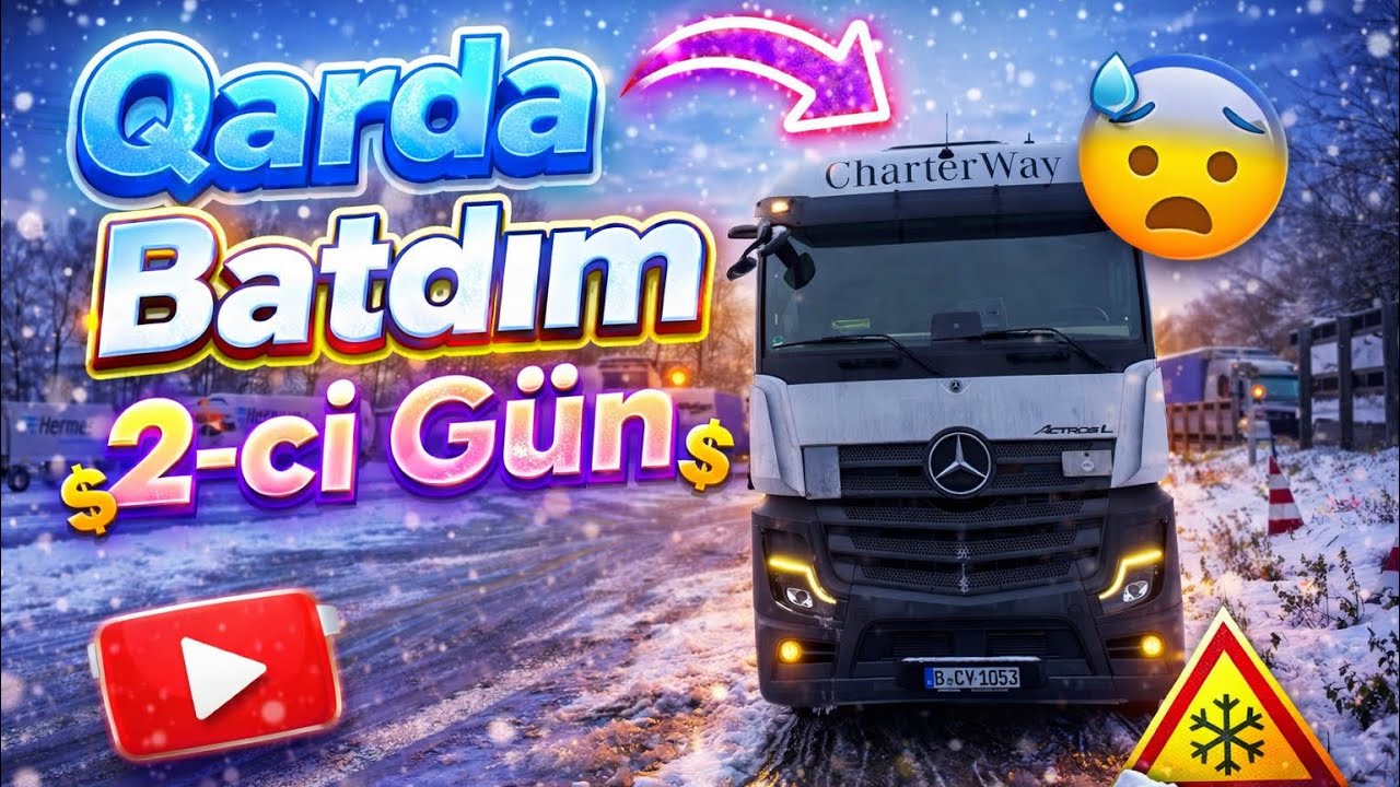 Qarda Batdım 2-ci Gün.  4K