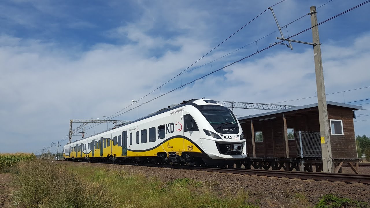 Testy Newag Impuls 31WE-020 Koleje Dolnośląskie na torze doświadczalnym. +RP1