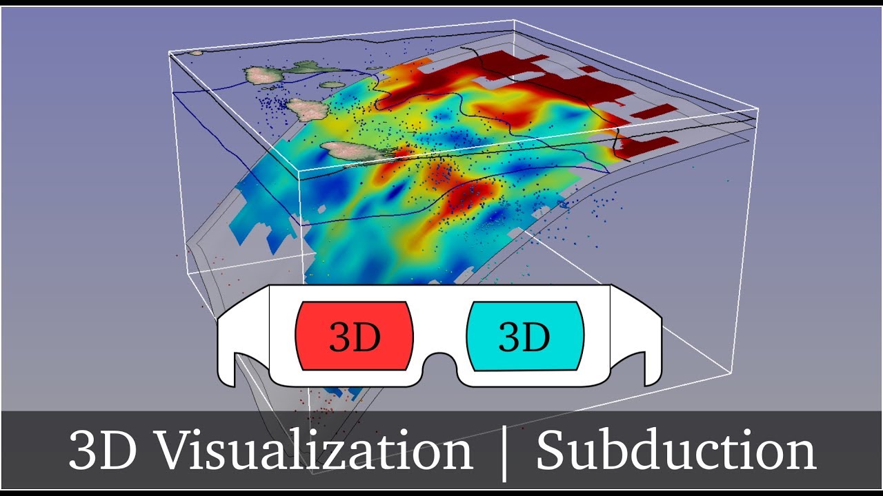 3D Earth: Lesser Antilles slab and earthquakes | Visualization