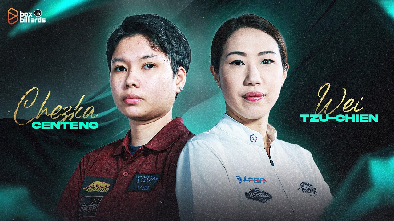 CHEZKA CENTENO vs WEI TZU-CHIEN | BOX BILLIARDS - BEST Of WEI TZU-CHIEN