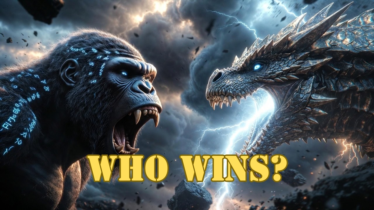 King Kong vs The Ancient Obsidian Dragon