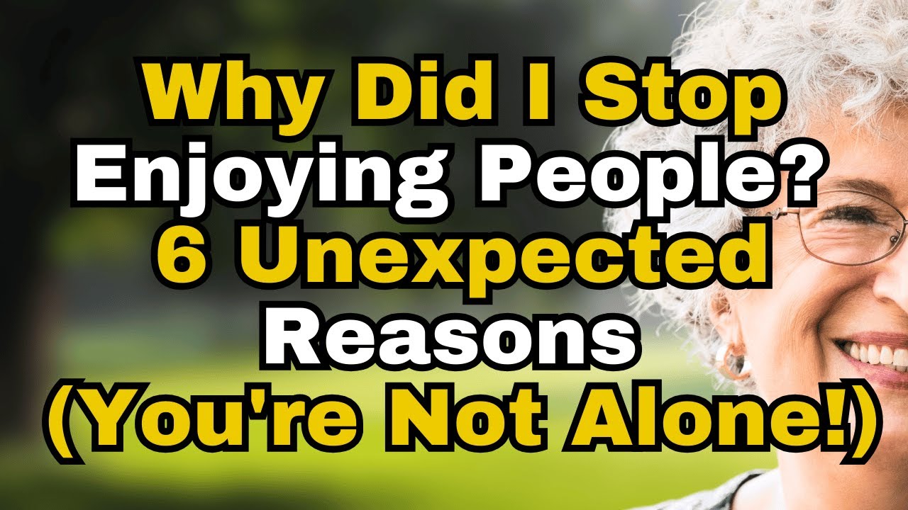 Why 'People Person' Became a Homebody: The Unspoken Truth of Aging Friendships.