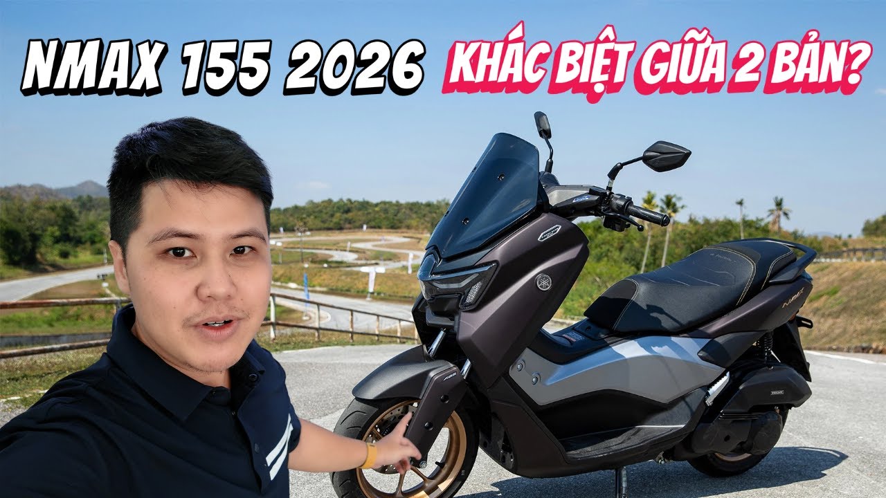 Yamaha NMax 155 2026: 2 Phiên Bản Khác Nhau Gì? Nên Mua Bản Nào Đáng Tiền? | CUA Vlog61