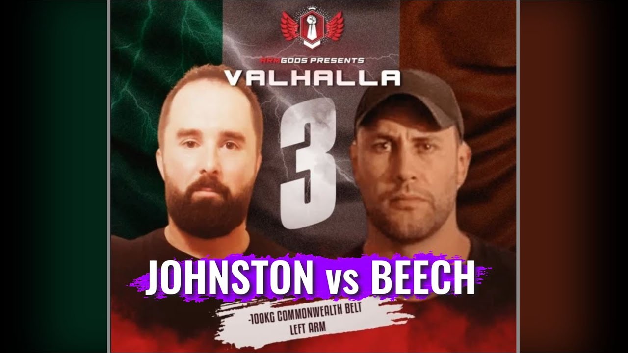 Armgods Valhalla 3 Official Footage | JAMES BEECH vs ADAM JOHNSTON