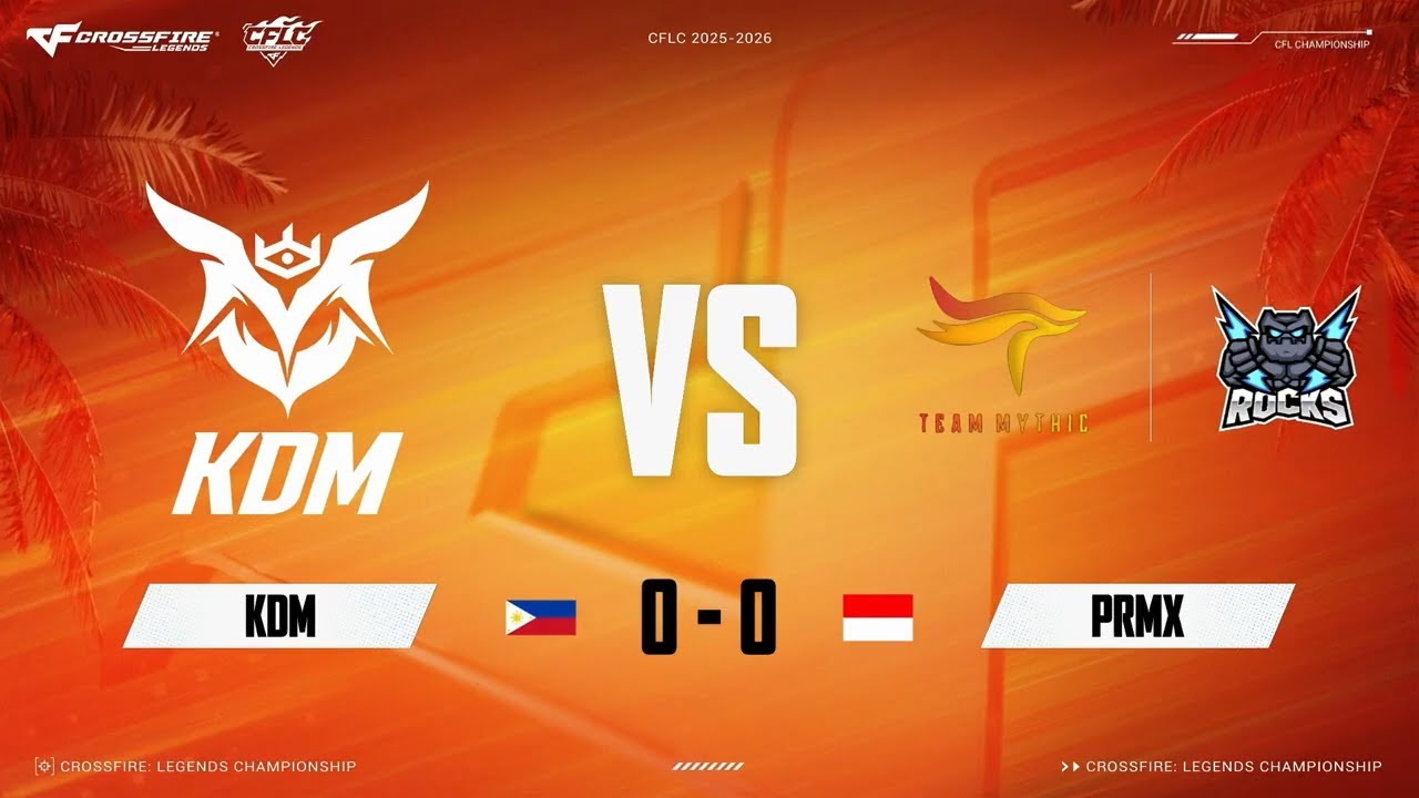 CrossFire: Legends Championship | Kadiliman vs Paramex Mythic | Group Stage