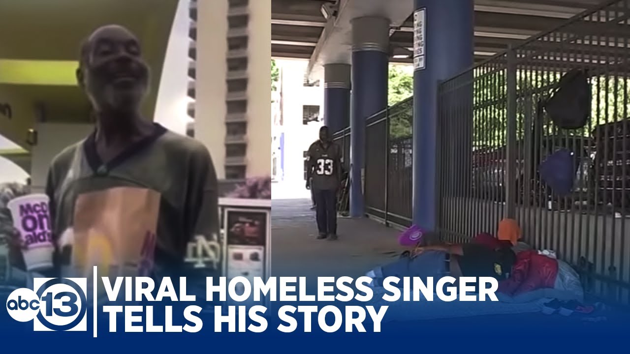 Viral Homeless Man With Amazing Voice Tells His Story