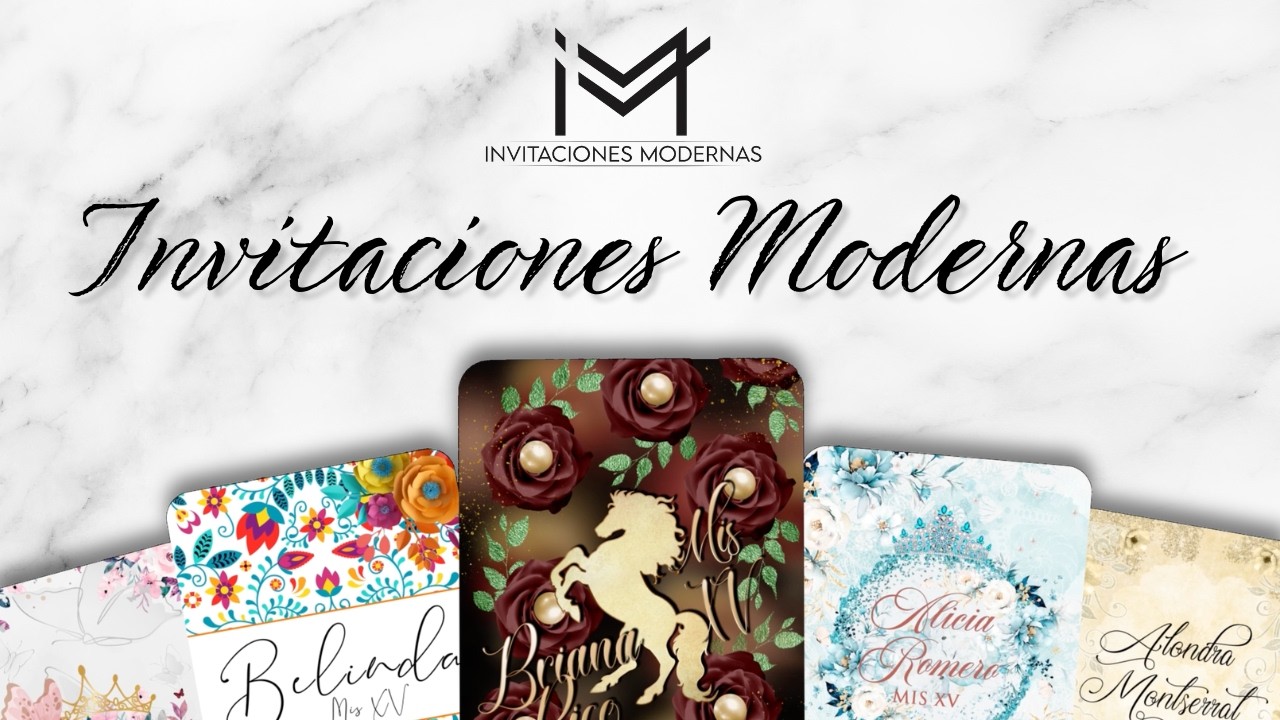 ✨Bienvenidos a Invitaciones Modernas✨ | Tráiler