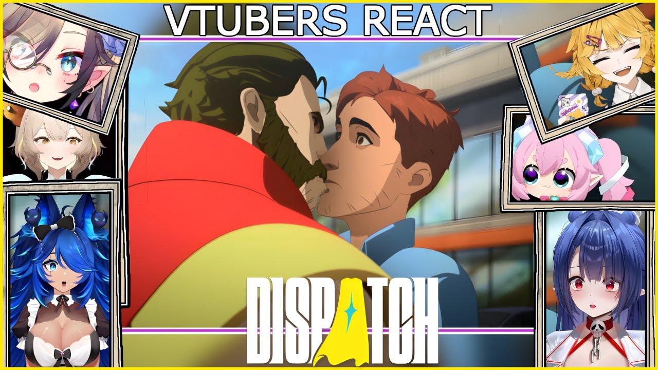 Vtubers React to Phenomaman Kiss Scene || Vtuber React