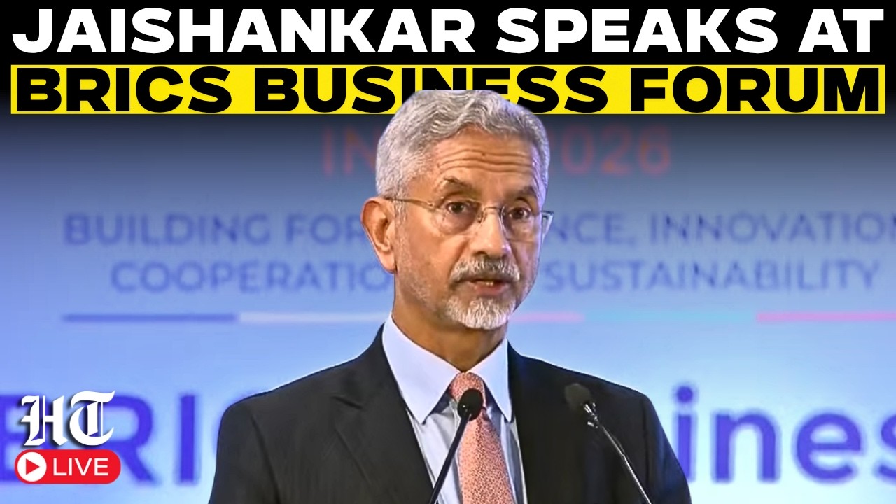 BRICS Summit 2026 LIVE | Jaishankar Speaks At BRICS Business Forum | India&rsquo;s Global Trade Message
