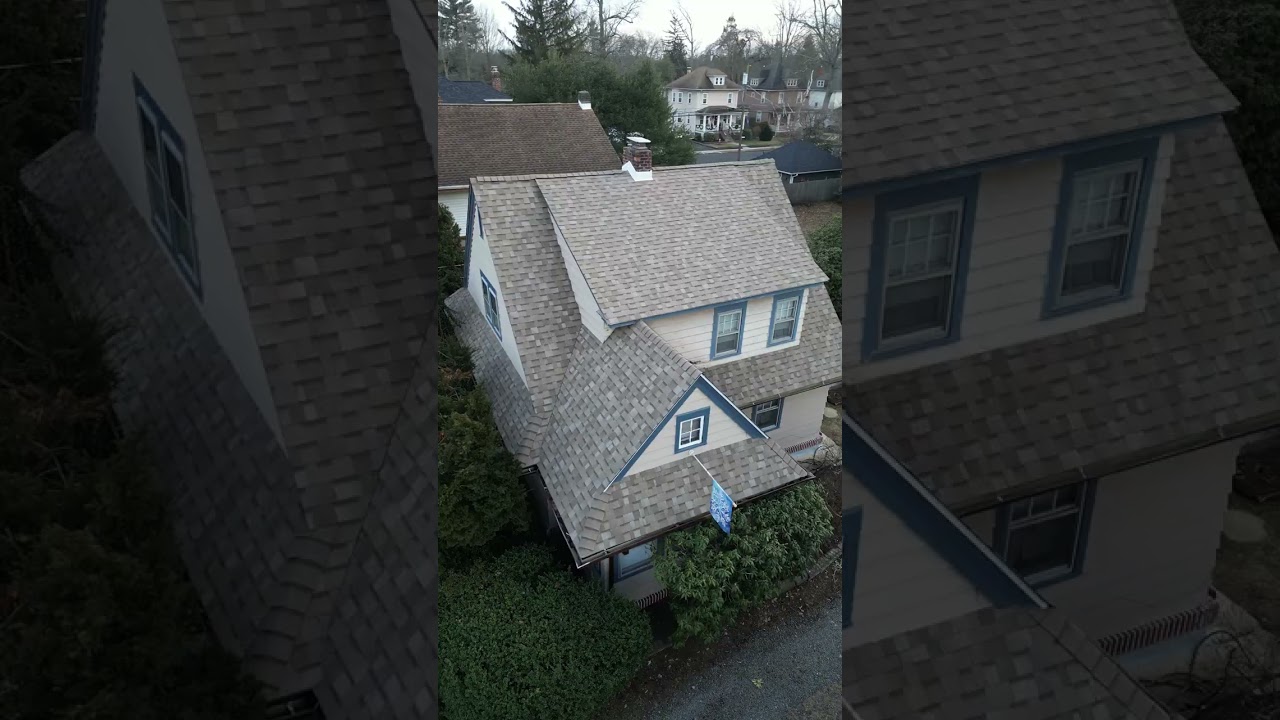 Aerial View After Roof Replacement  Mickleton, NJ 