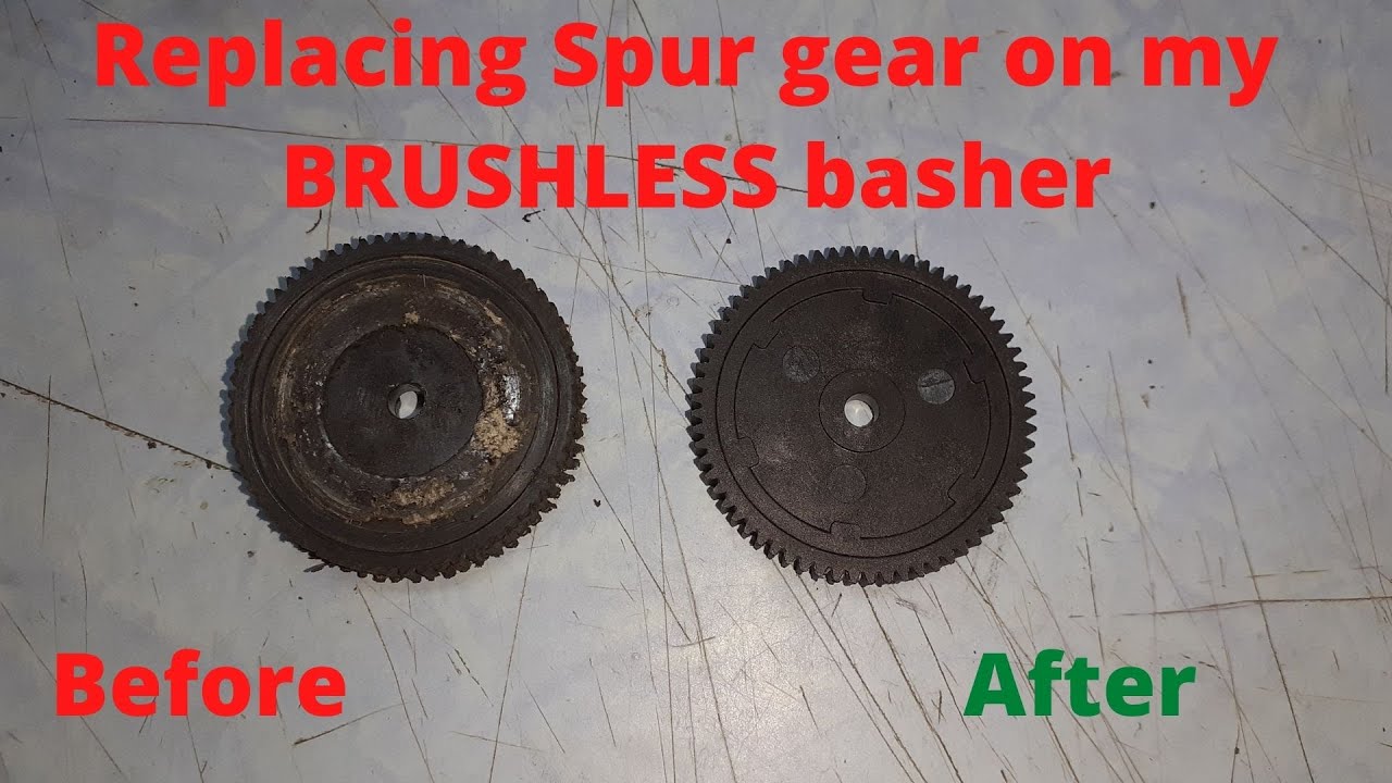 Replacing the spur gear on my FTX carnage and upgrading to CV axles in the rear