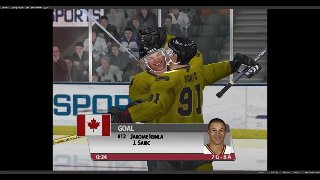 Trying out NHL 2005