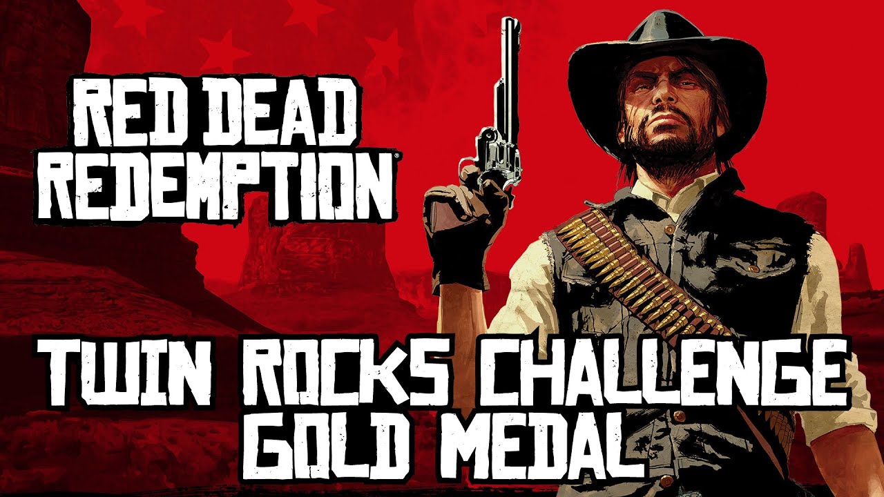 Red Dead Redemption - Twin Rocks Challenge [Gold Medal]