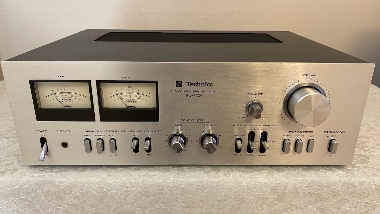 Technics HiFi, Technics SU-7700, Technics SB-X50