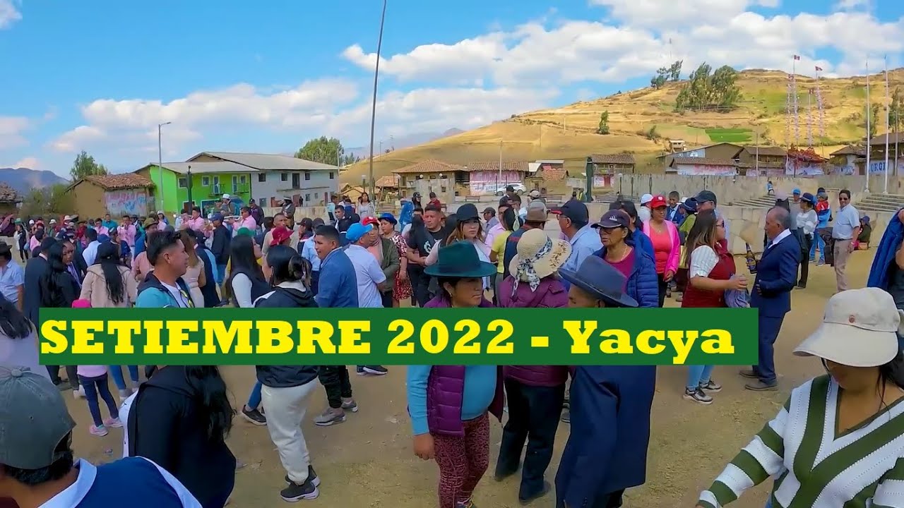 🕺🏼💃🏼🎇🎆//? Fiesta patronal de yacya - huari 2022