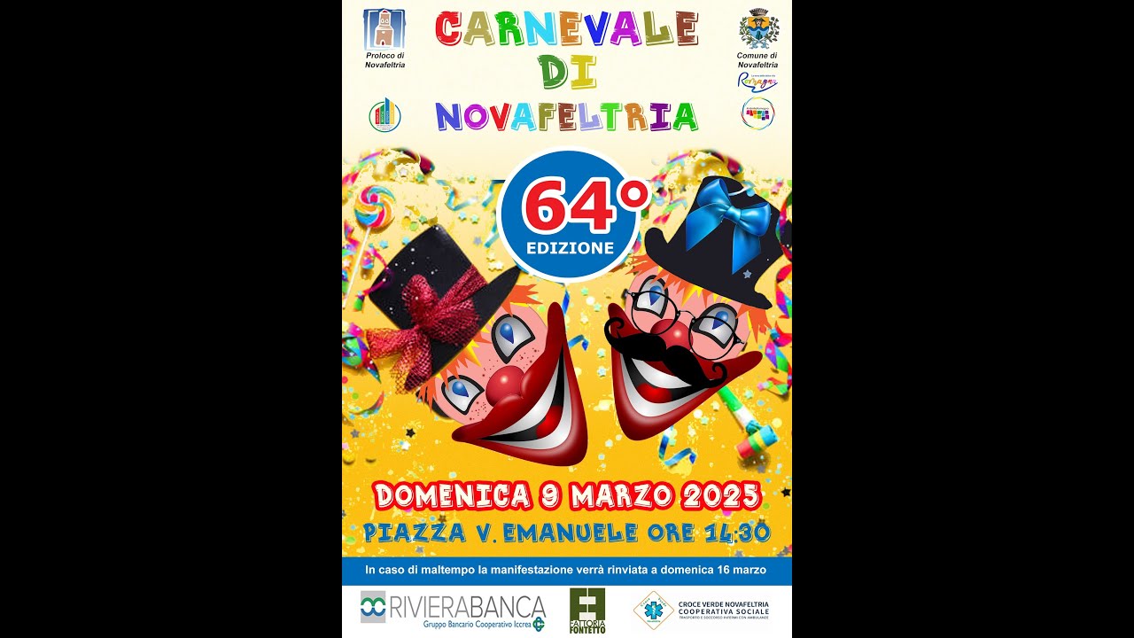 CARNEVALE DI NOVAFELRIA 09 MARZO 2025