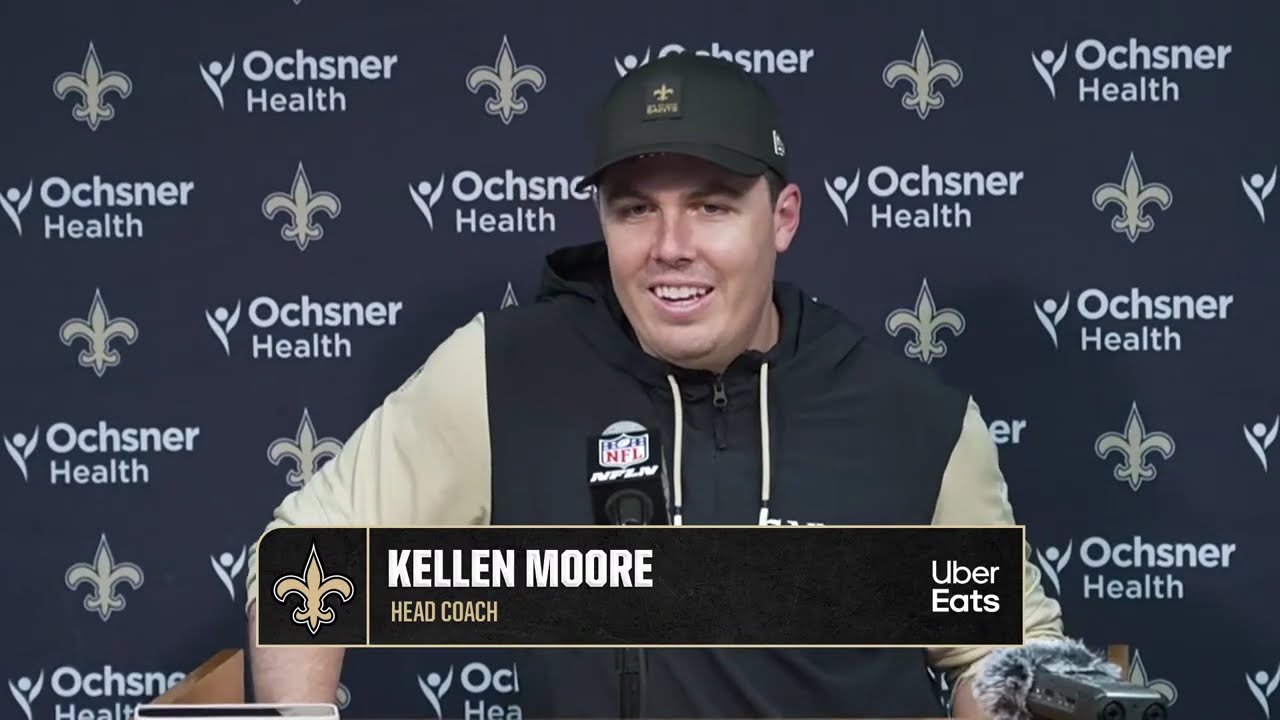 Kellen Moore Recaps Win in Tennessee | Saints-Titans Postgame | 2025 NFL Week 17
