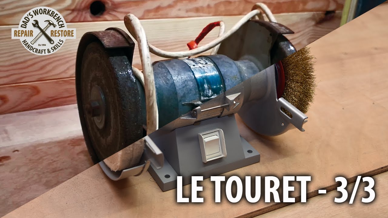 Restauration d'un vieux touret   Partie 3