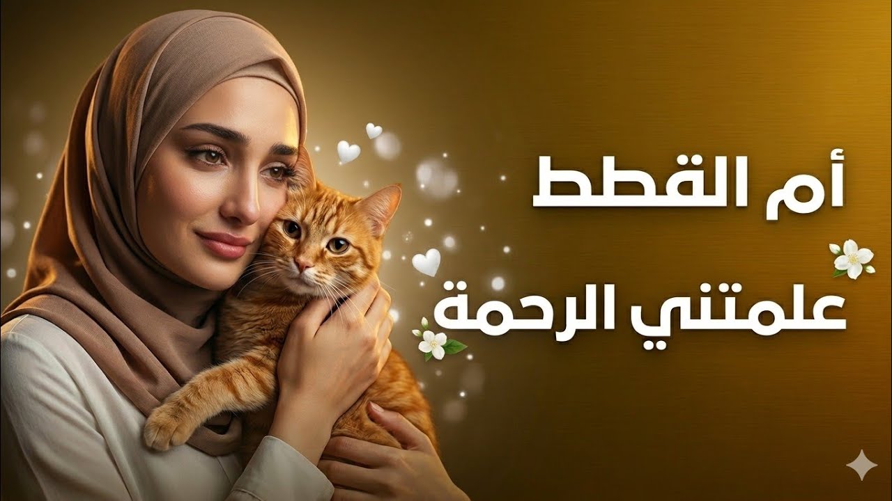 ام القطط علّمتني الرحمة🐱🐱