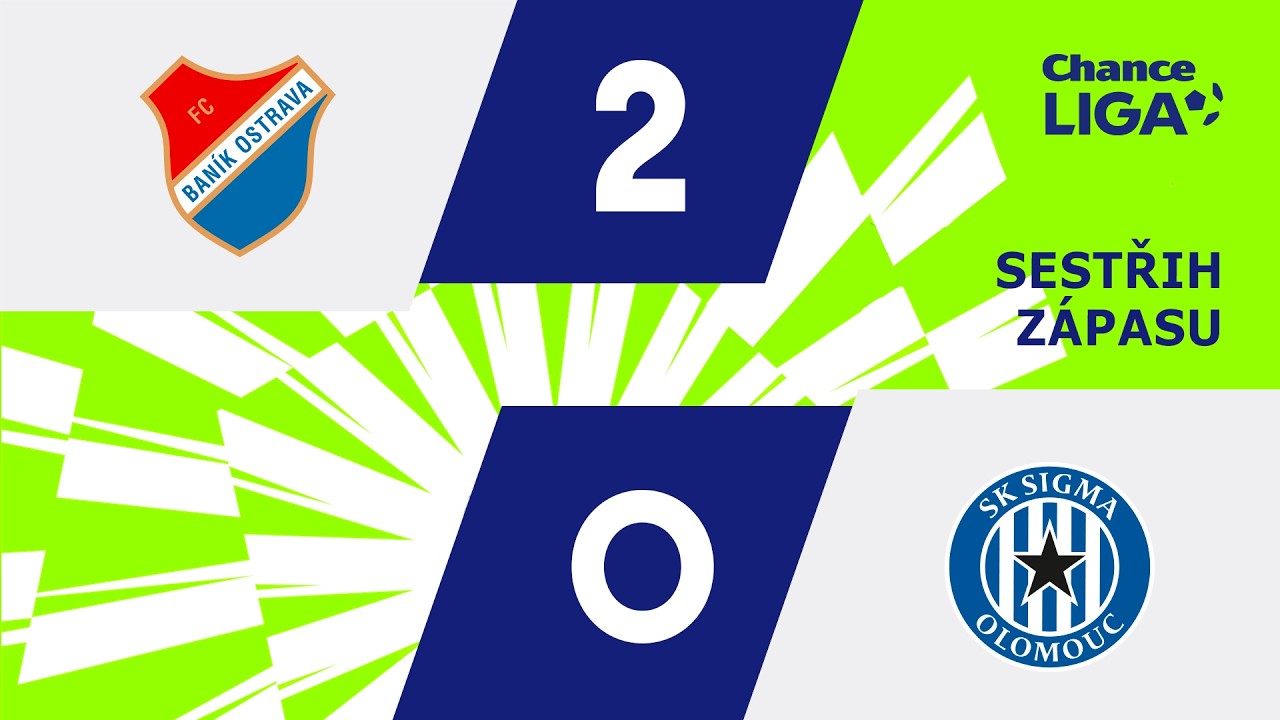 SESTŘIH: Baník - Olomouc 2:0. Důležitý krok k záchraně, opět skóroval Gning