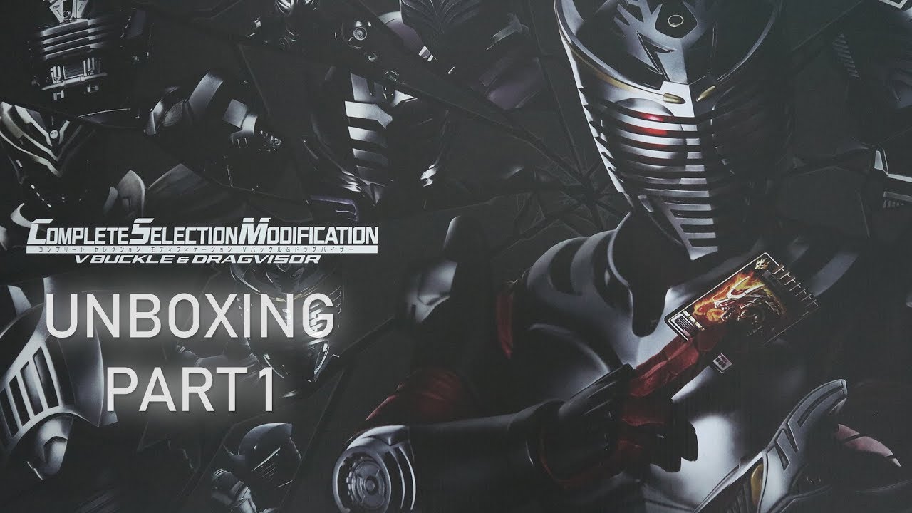 COMPLETE SELECTION MODIFICATION V Buckle & Dragvisor Unboxing PART 1 (V Buckle + Advent Decks)