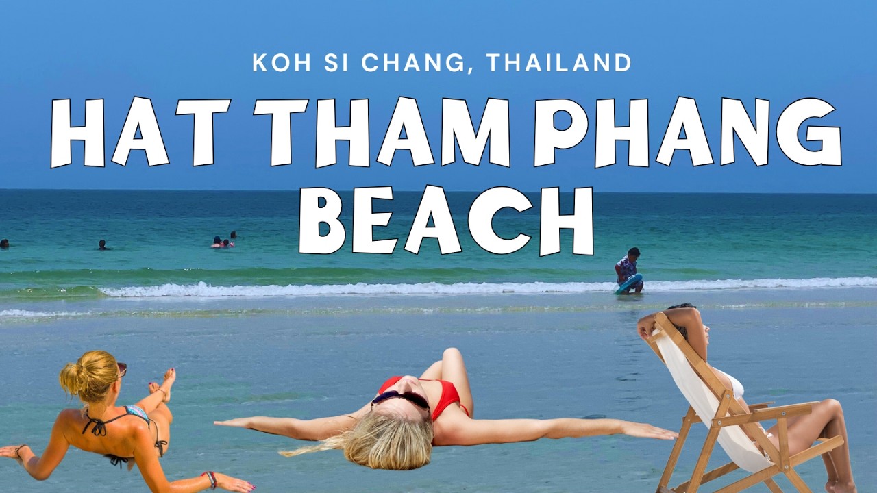 [4K] Koh Si Chang&rsquo;s Hidden Beach | Tourism vs. Tranquility 🌊 #KohSiChang #ASMRWalk #ThailandTravel