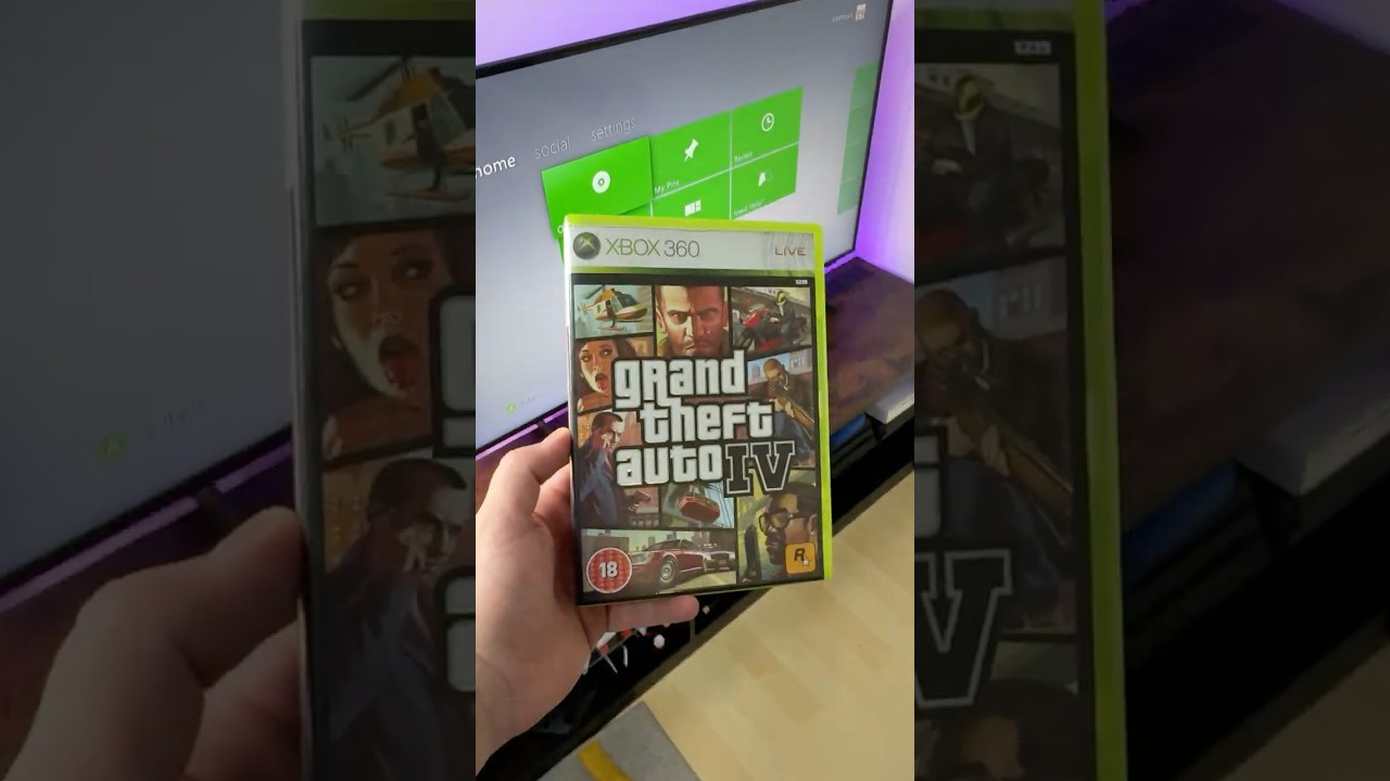 GTA IV made Xbox 360 feel NEXT-GEN in 2008 💚📀