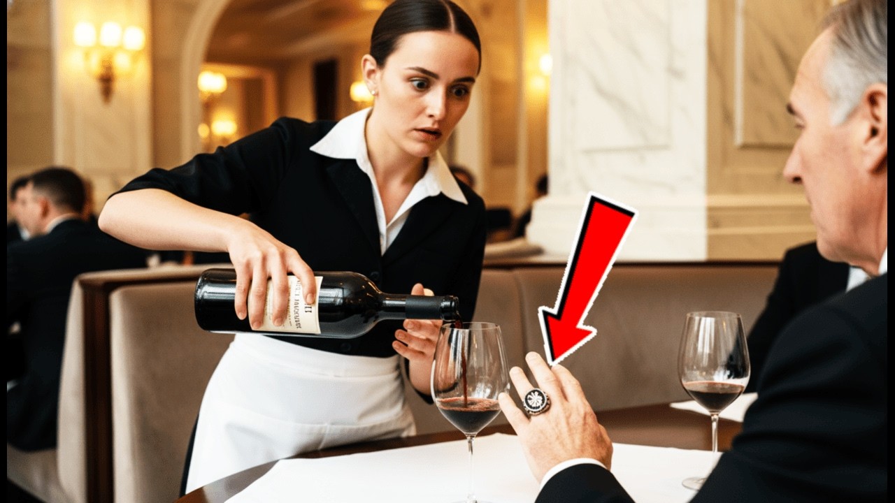 The Waitress Risked Everything to Save Her Mothers Ring…The Mafia Boss Froze in Shock