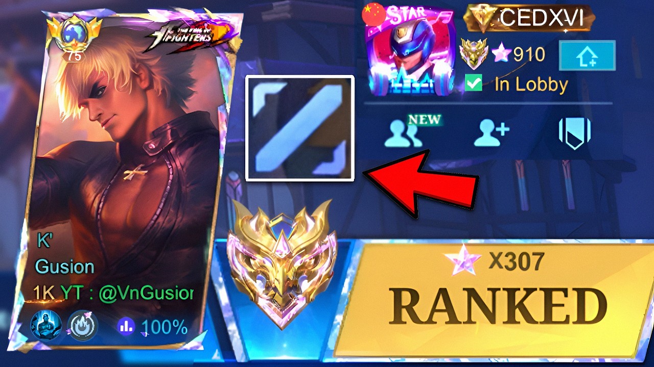 GUSION BEST ROLE IN HIGH RANK?! MID LANE GUSION PERFECT STRATEGY💯🔥 -MLBB