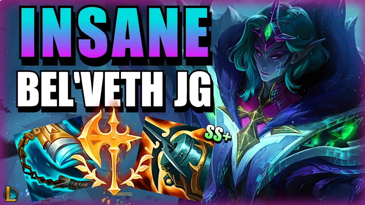 LOL | #13 INSANE BEL'VETH JUNGLE CARRY !! SEASON 14 BEL'VETH JUNGLE - Bel'veth vs Graves