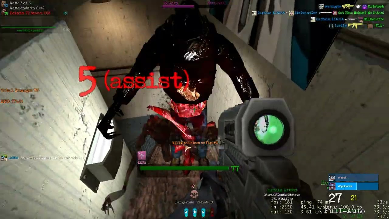 Sunrust Zombie Survival: zs_mappers_culdesac Full Round Play
