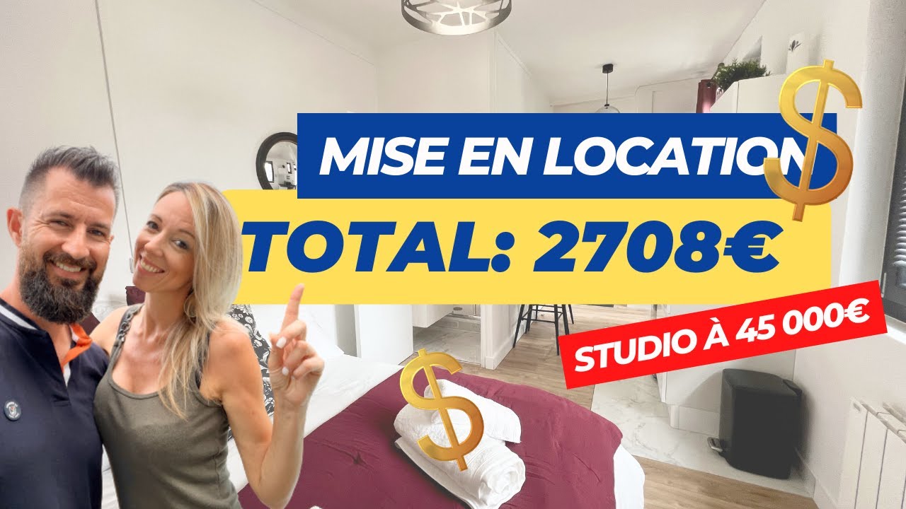 2708€ Studio rénové pour 45 000€