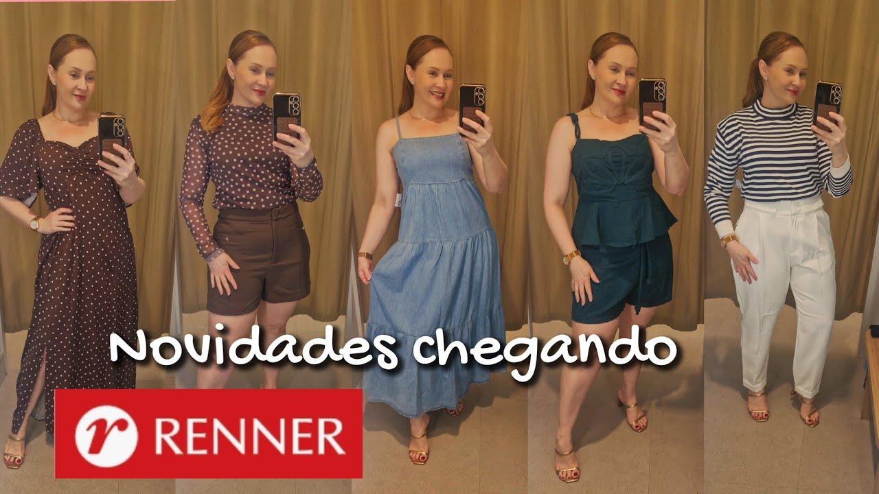 PROVADOR RENNER COM NOVIDADES LINDAS 