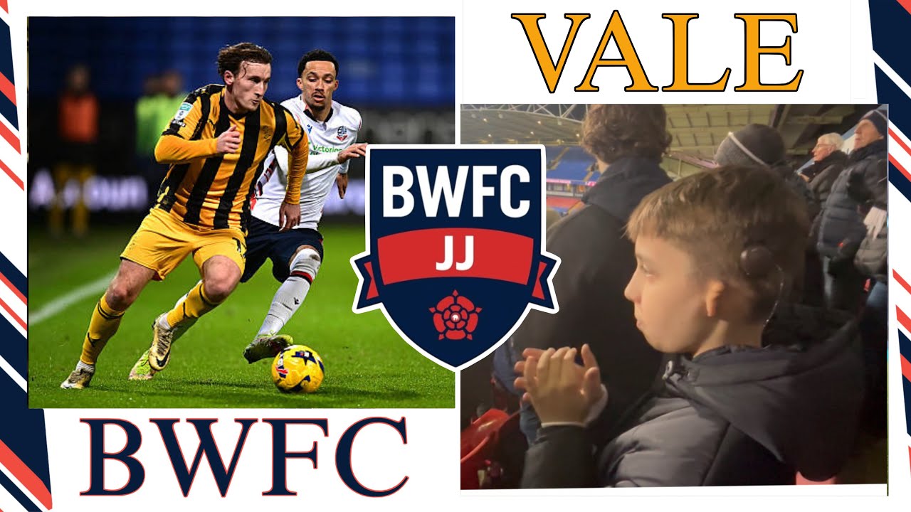 Late Heartbreak in the EFL Trophy… Bolton Lose to Port Vale | BWFC-JJ #bwfc