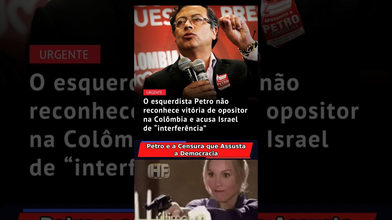 Colombia en caos despu&eacute;s de acusaciones de Petro contra Israel
