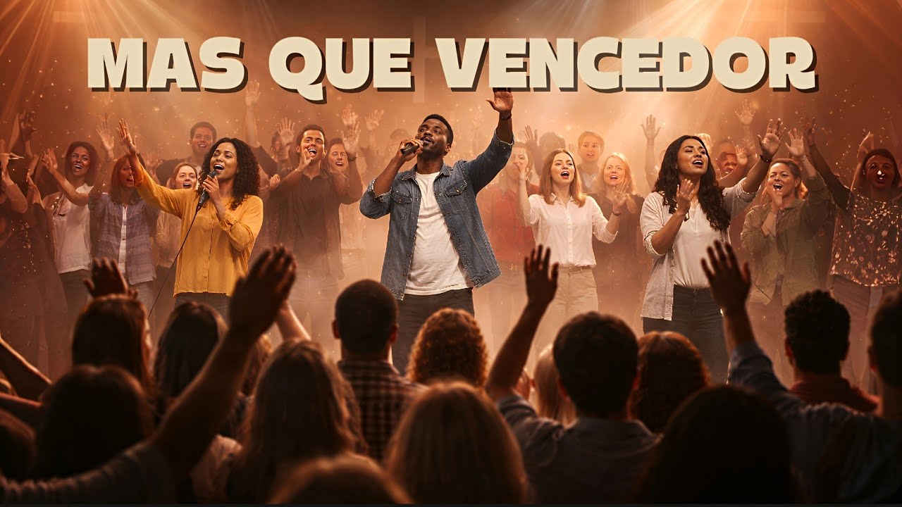 “MÁS QUE VENCEDOR (Versión Congregacional) | Alabanza Cristiana Gospel | Basada en Romanos 8:37”