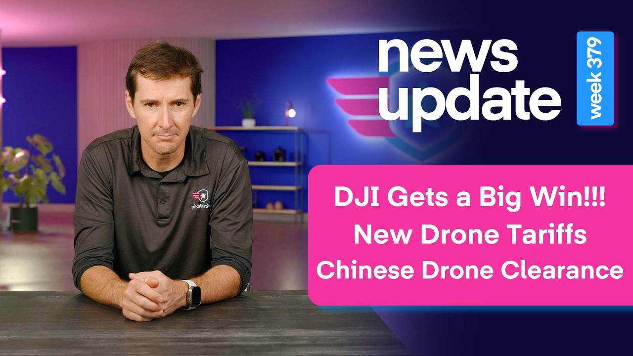 Новости дронов: DJI одерживает крупную победу, новые пошлины на БПЛА, китайский производитель дро...
