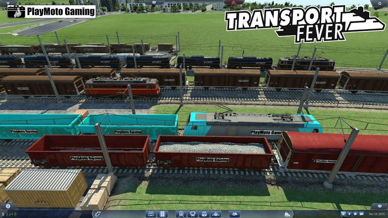 Transport Fever - Series 1, EP9: Updated SWD goodstrain, New Logos and the Northern Wood-Truckroute