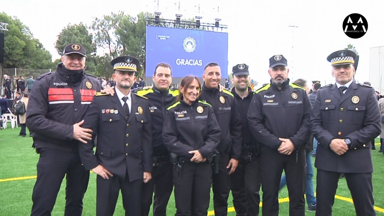 051225 La Policia Local de Martorell, reconeguda a Paiporta per la seva tasca durant la DANA