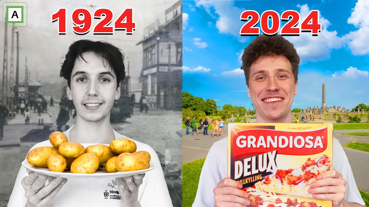 VI TESTER 100 ÅR MED NORSK MAT