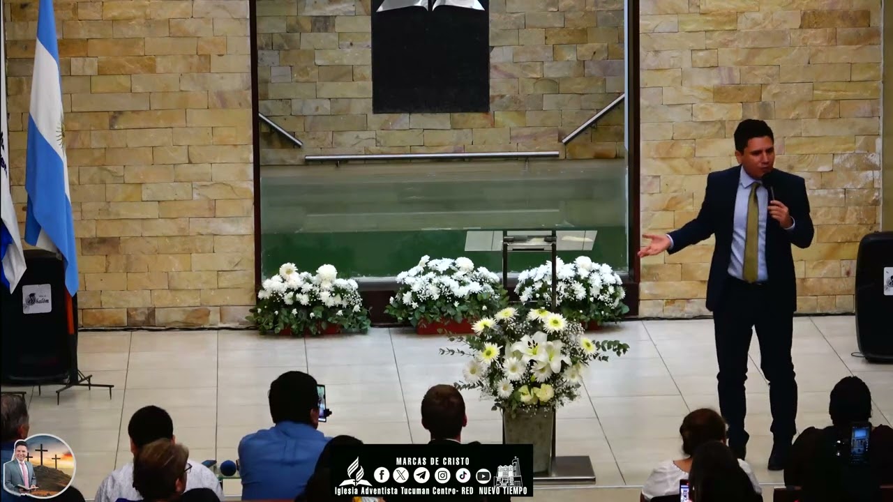 Pastor Joel Flores de Red Nuevo Tiempo  MARCAS DE CRISTO   Iglesia Adventista Tucumán Centro
