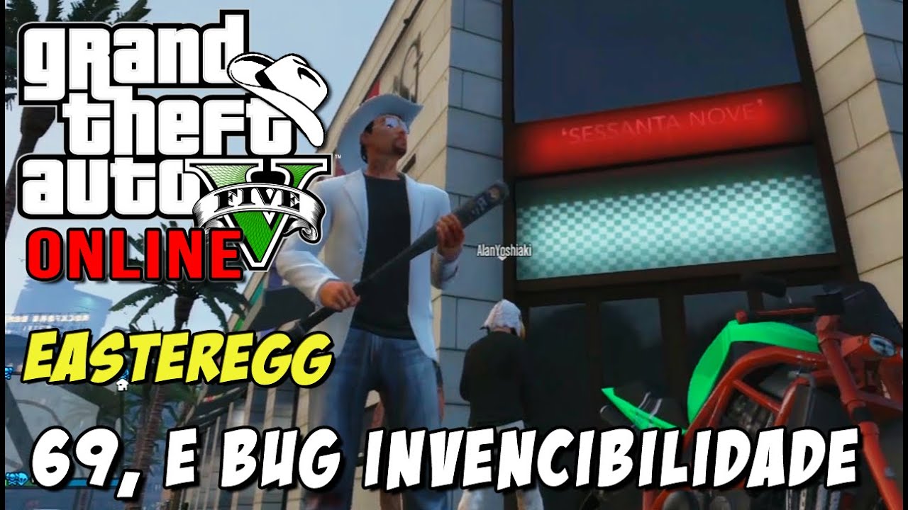 GTA 5 Online - Easteregg do 69, parede invisivel e bug de invencibilidade